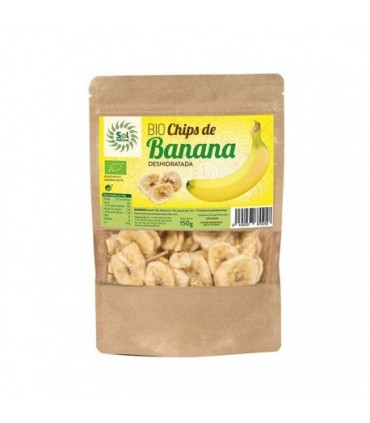 CHIPS BANANA 150 gr SolNatural