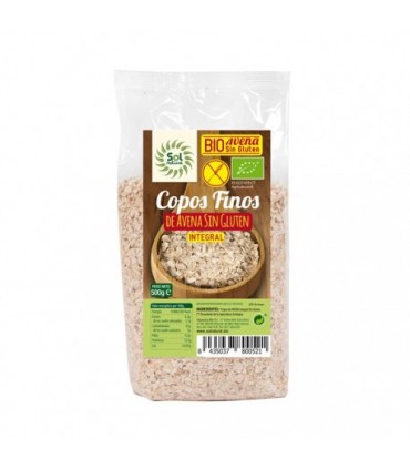 COPOS AVENA S/G FINOS 500gr SolNatural