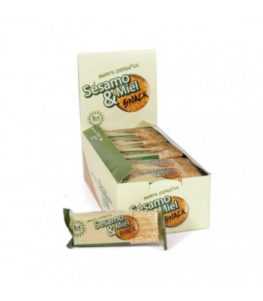 BARRITA SESAMO MIEL S/G 50gr SolNatural