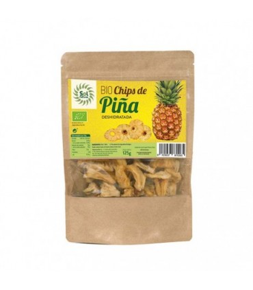 CHIPS PIÃ‘A DESHIDRATADA 125 gr SolNatural