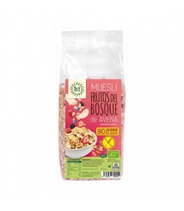 MUESLI AVENA FRUTOS BOSQUE 425 gr SolNatural