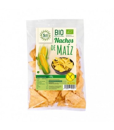 NACHOS MAIZ 125 gr SolNatural