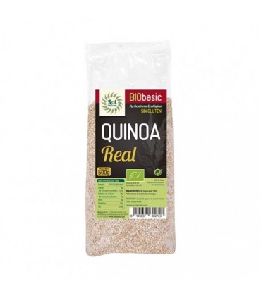QUINOA REAL BIO S/G 500gr SolNatural