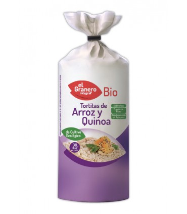 TORTITAS ARROZ QUINOA 120 g El Granero