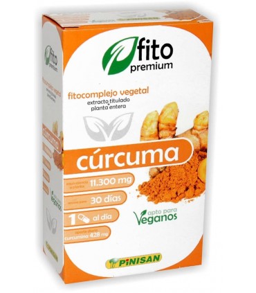 FITO PREMIUM CÚRCUMA, 30 Cáps PINISAN