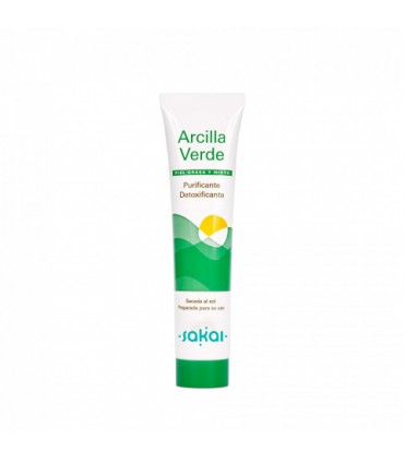 ARCILLA VERDE PIEL GRASA MIXTA 380 gr Sakai
