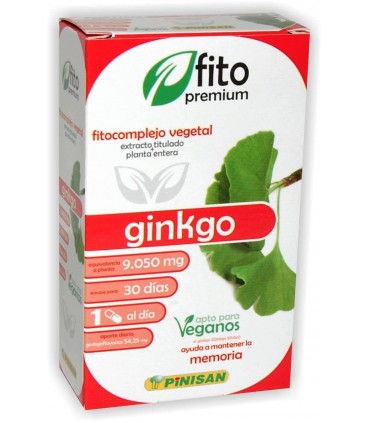 FITO PREMIUM GINKGO, 30 CÃ¡ps PINISAN